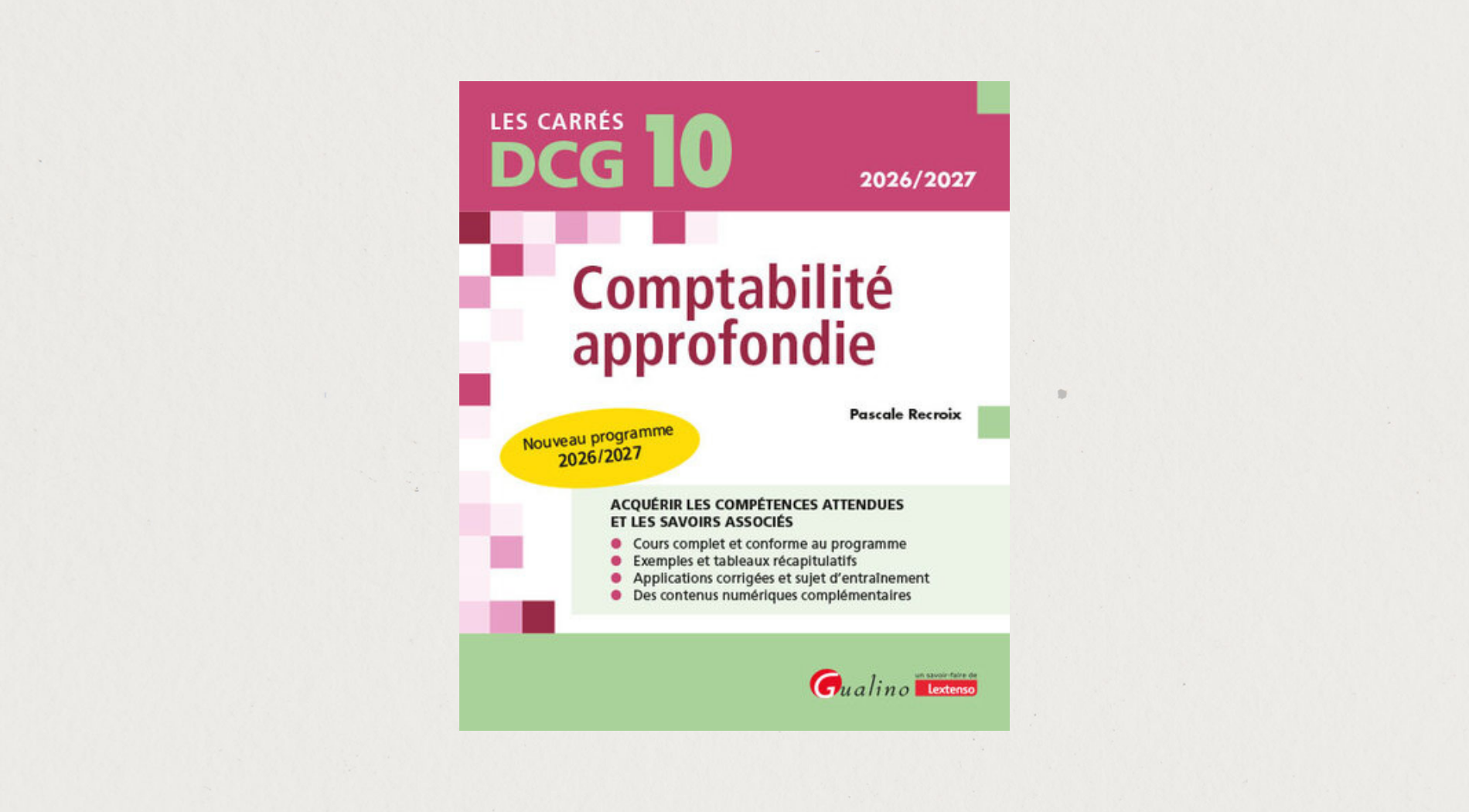 Illustration de l'article DCG 10 Comptabilité approfondie 2026 - 2027 - 17e édition